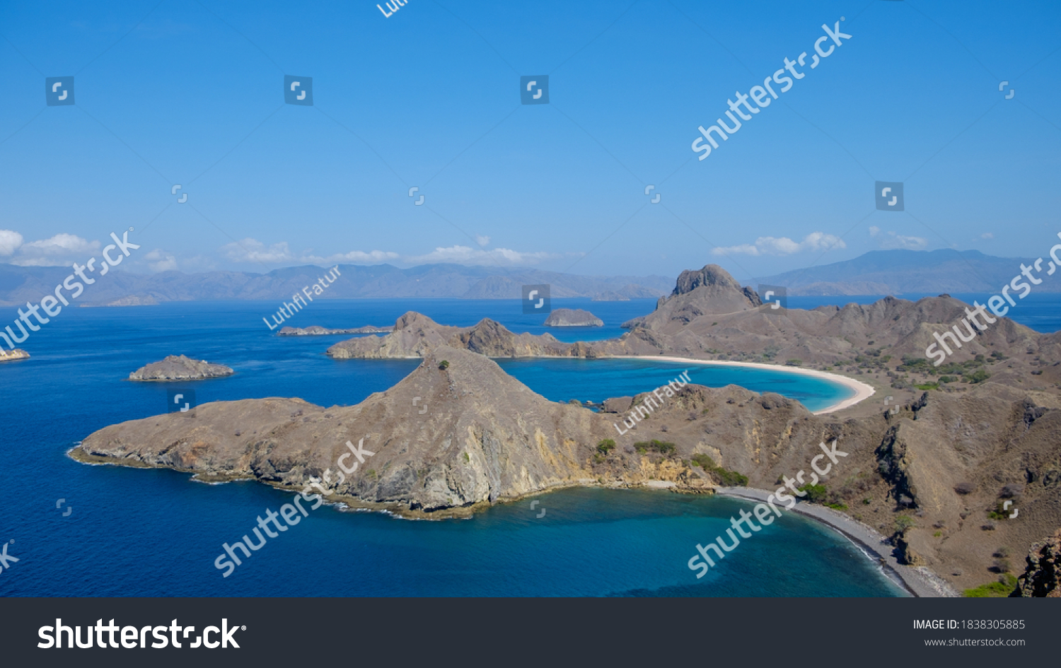 Padar Island Komodo National Park Labuan Stock Photo (Edit Now) 1838305885