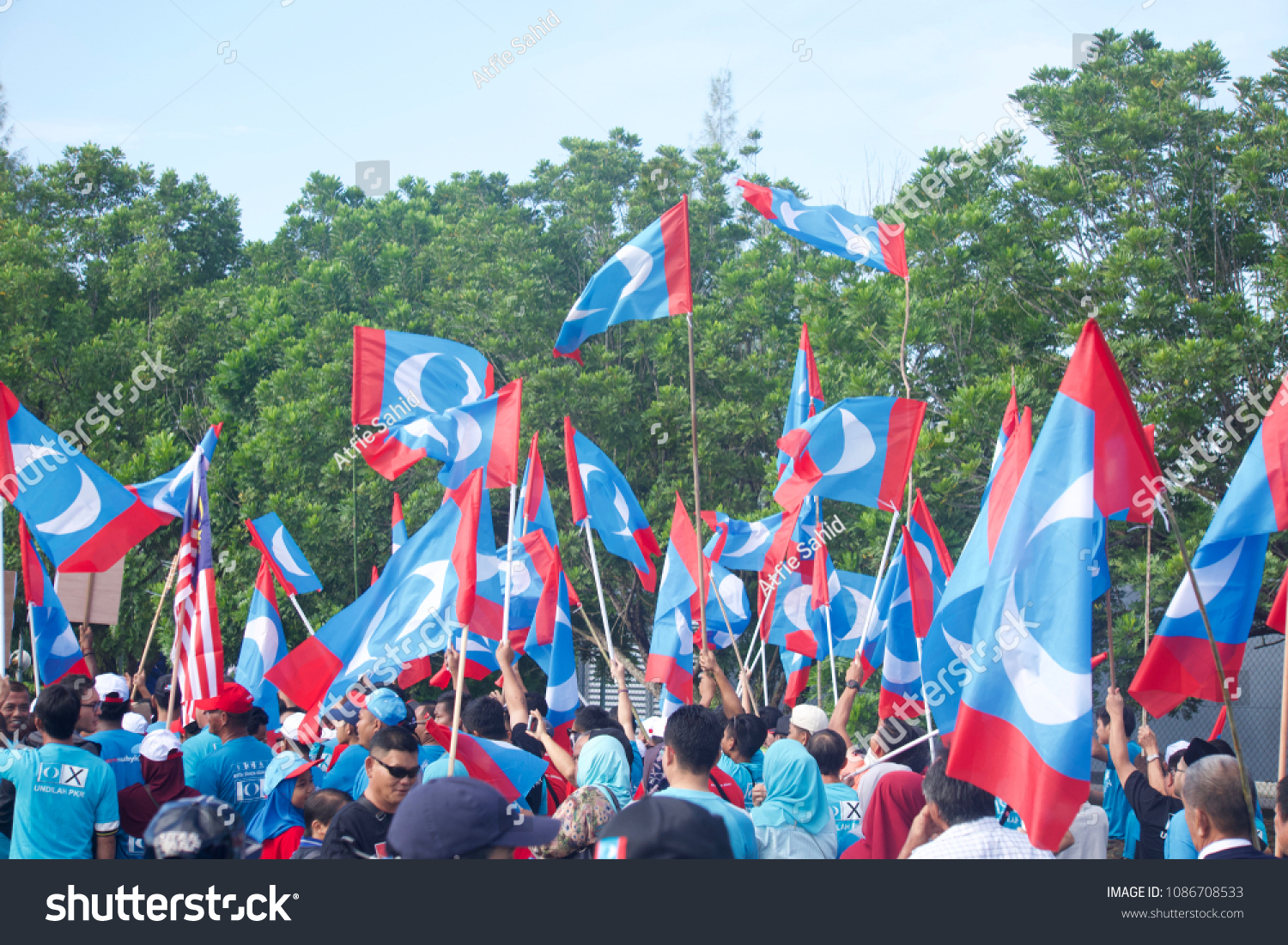 Pagohjohormalaysia 28th April2018 Pakatan Harapan Supporters Stock Photo Edit Now 1086708533