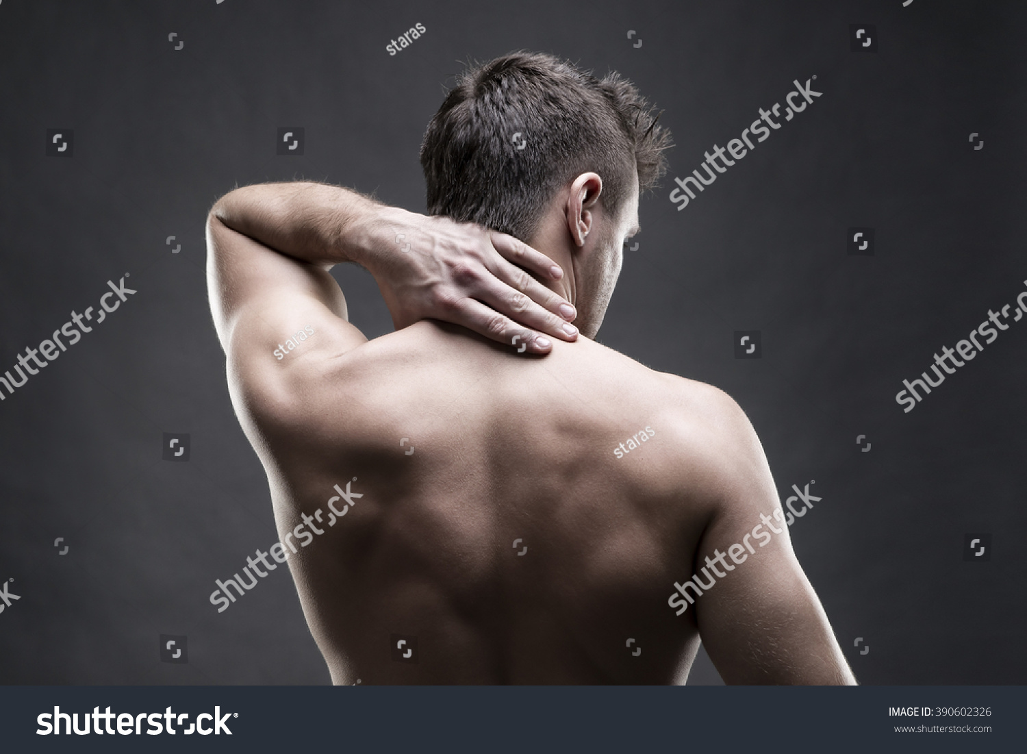 causes of back neck pain in male