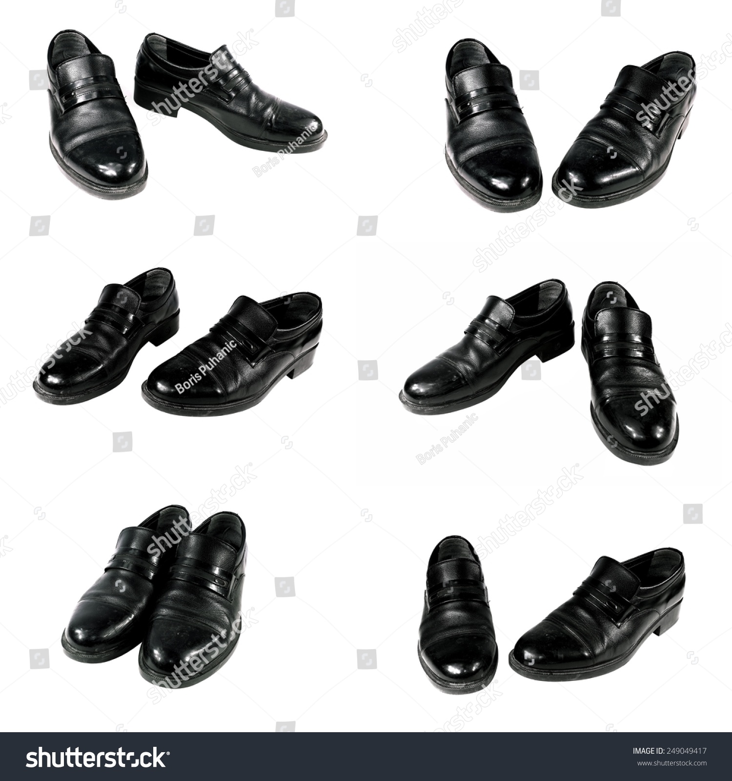 black marks on white shoes