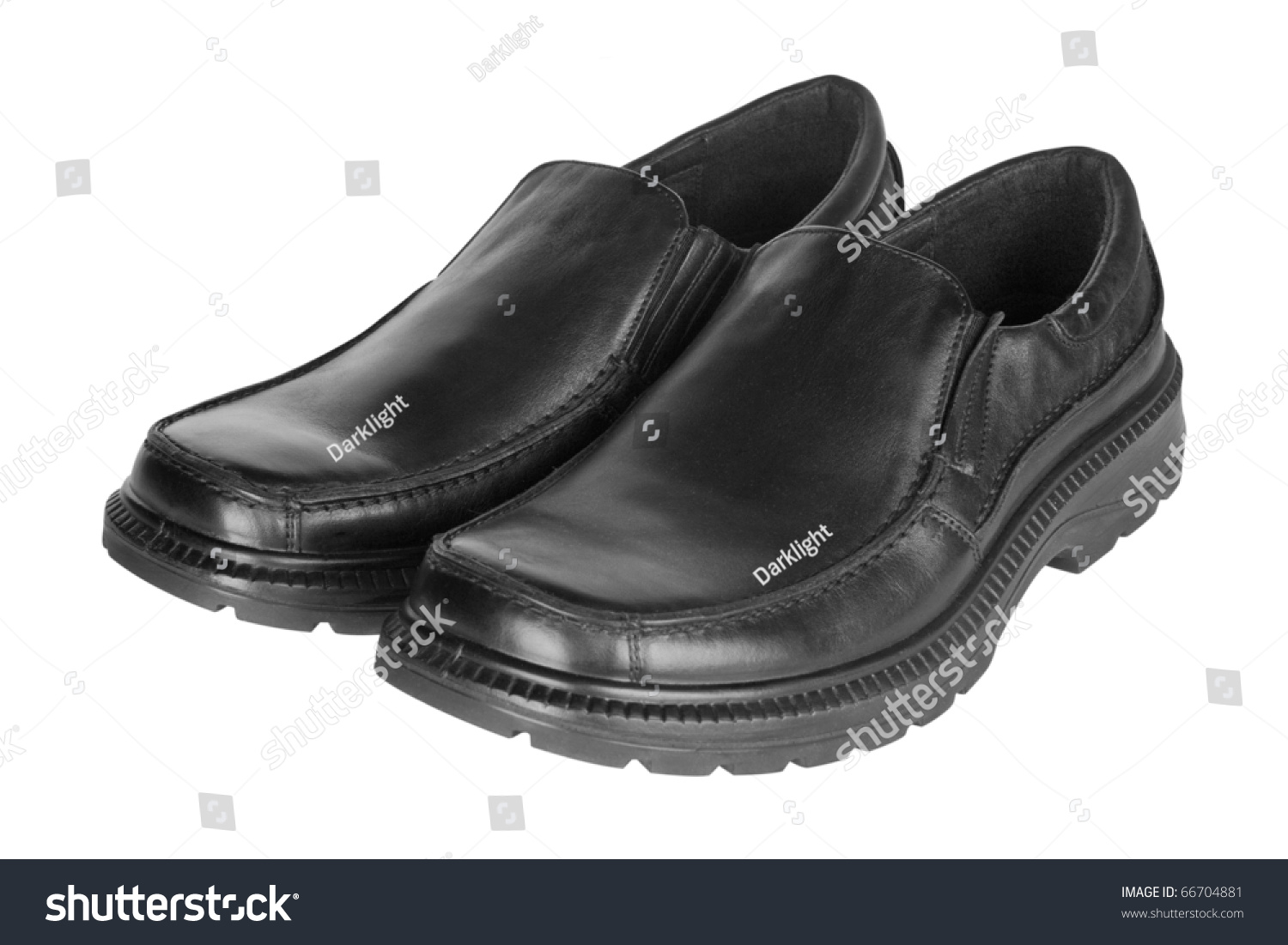 mens black thick sole shoes