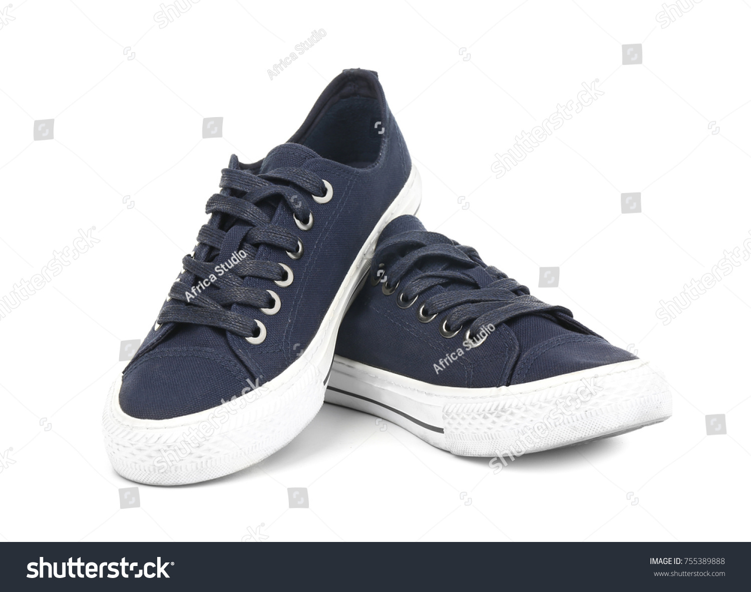 dark tennis shoes