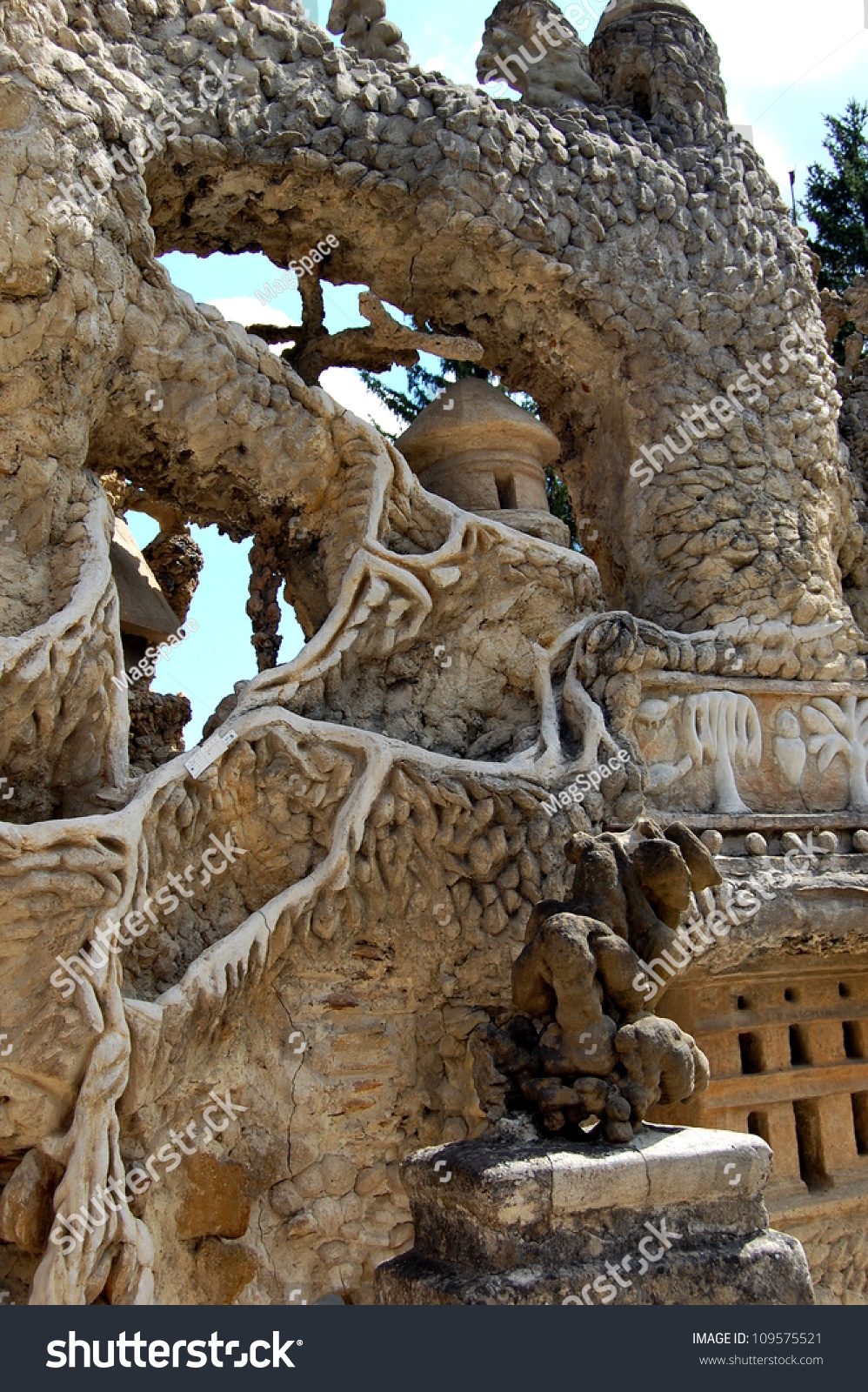 Palais Ideal Du Facteur Cheval Ideal Stock Photo Edit Now