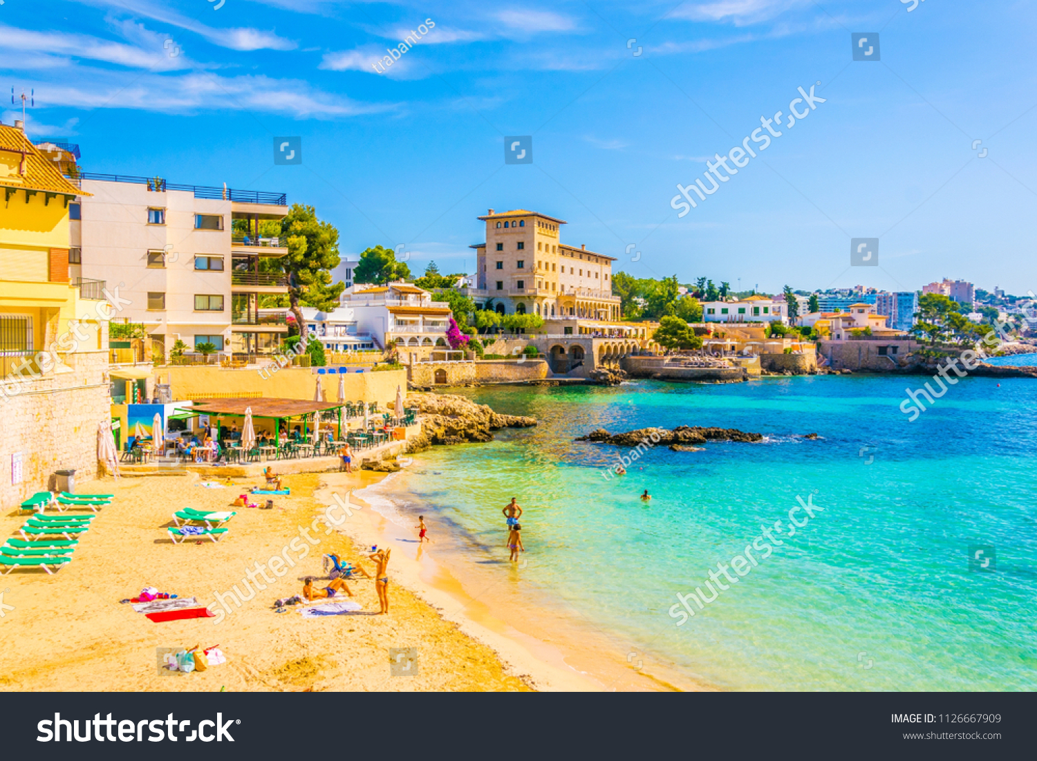 Palma De Mallorca Spain May 27 Buildings Landmarks Stock Image