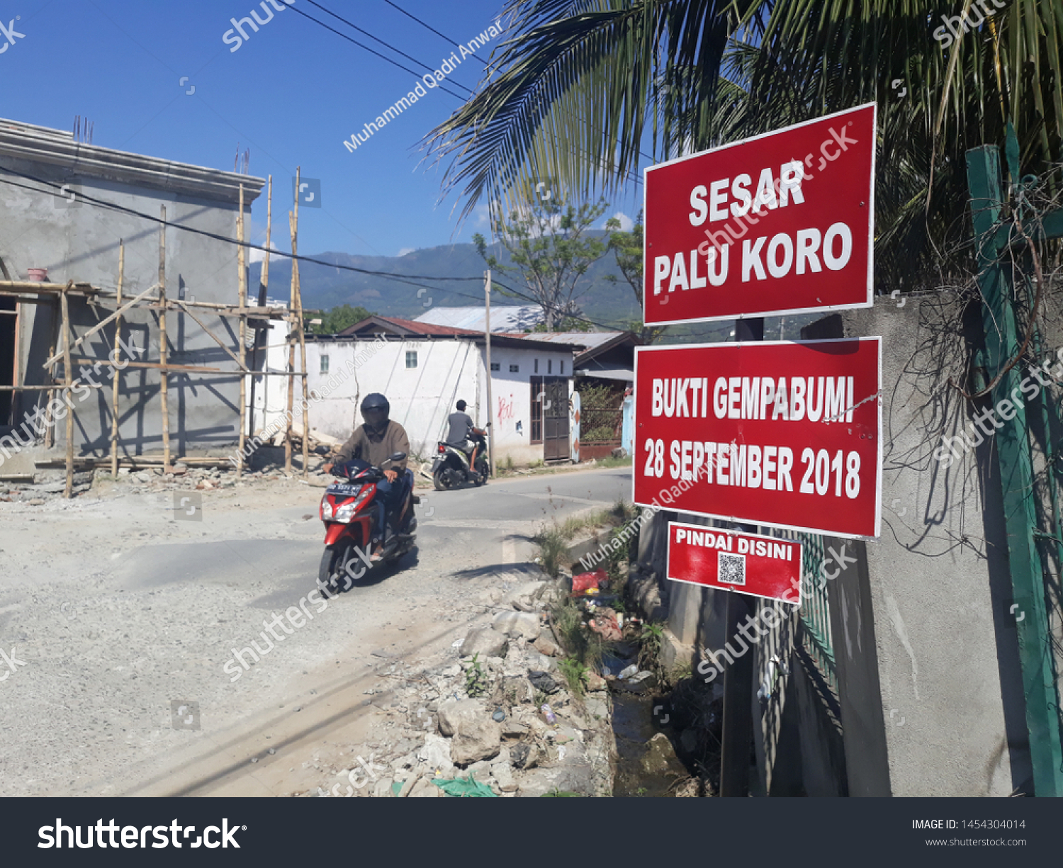 Palu Indonesia July 9 2019 Motor Stock Photo Edit Now 1454304014