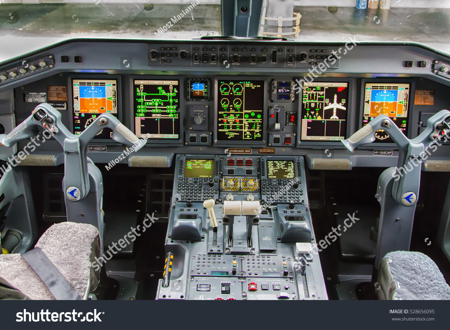 Panama City Panama May 08 Cockpit Stock Photo 528656095 | Shutterstock