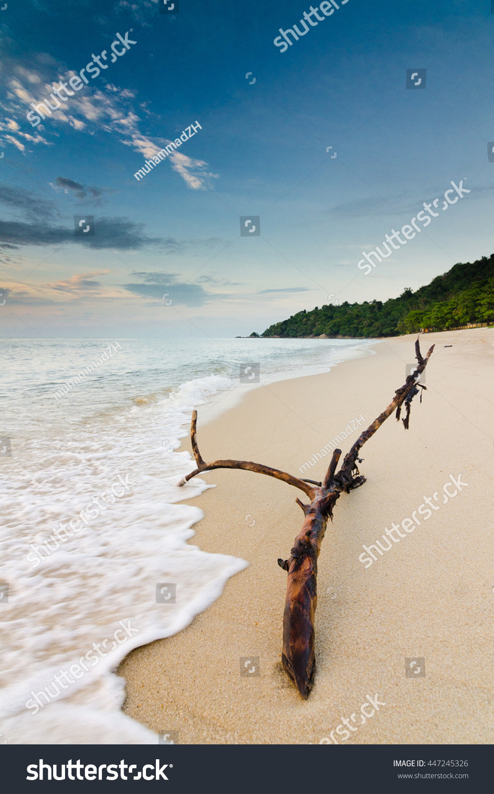 Pantai Pasir Panjang Penang Stock Photo Edit Now 447245326