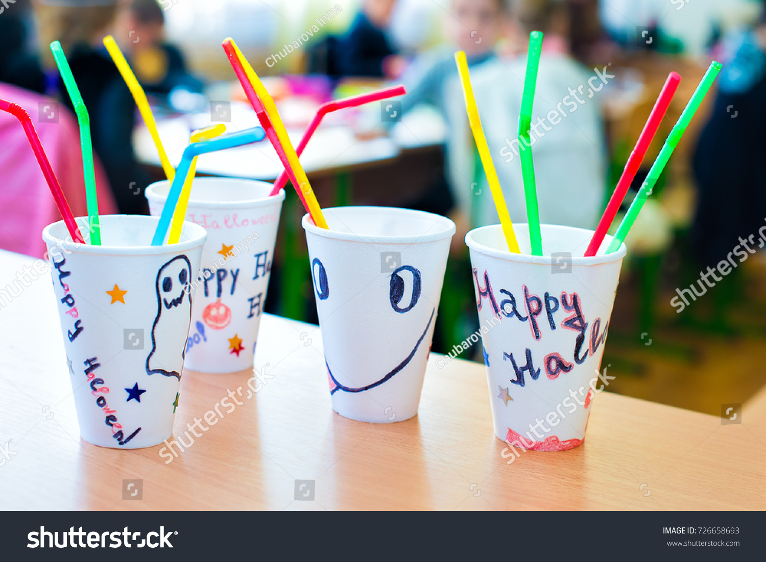 paper cup decoration