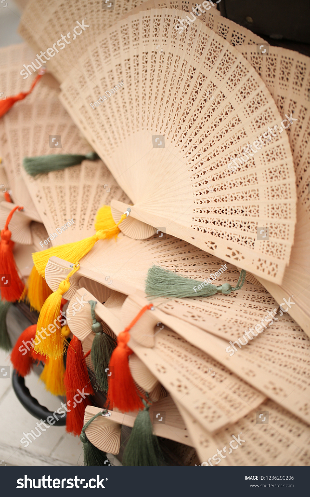 paper fans for wedding guests