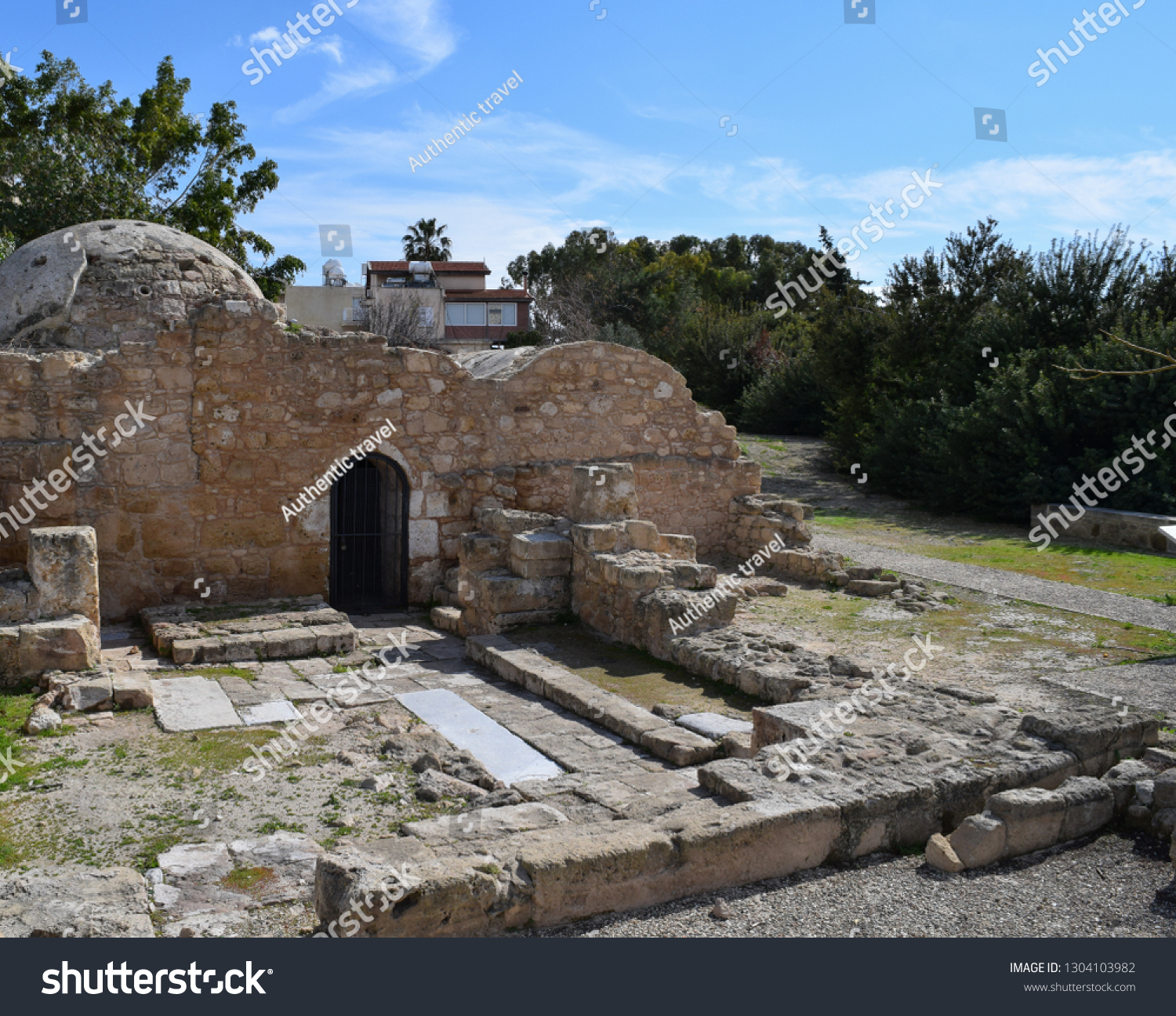 Paphos Ancient City Cyprus Stock Photo Edit Now 1304103982