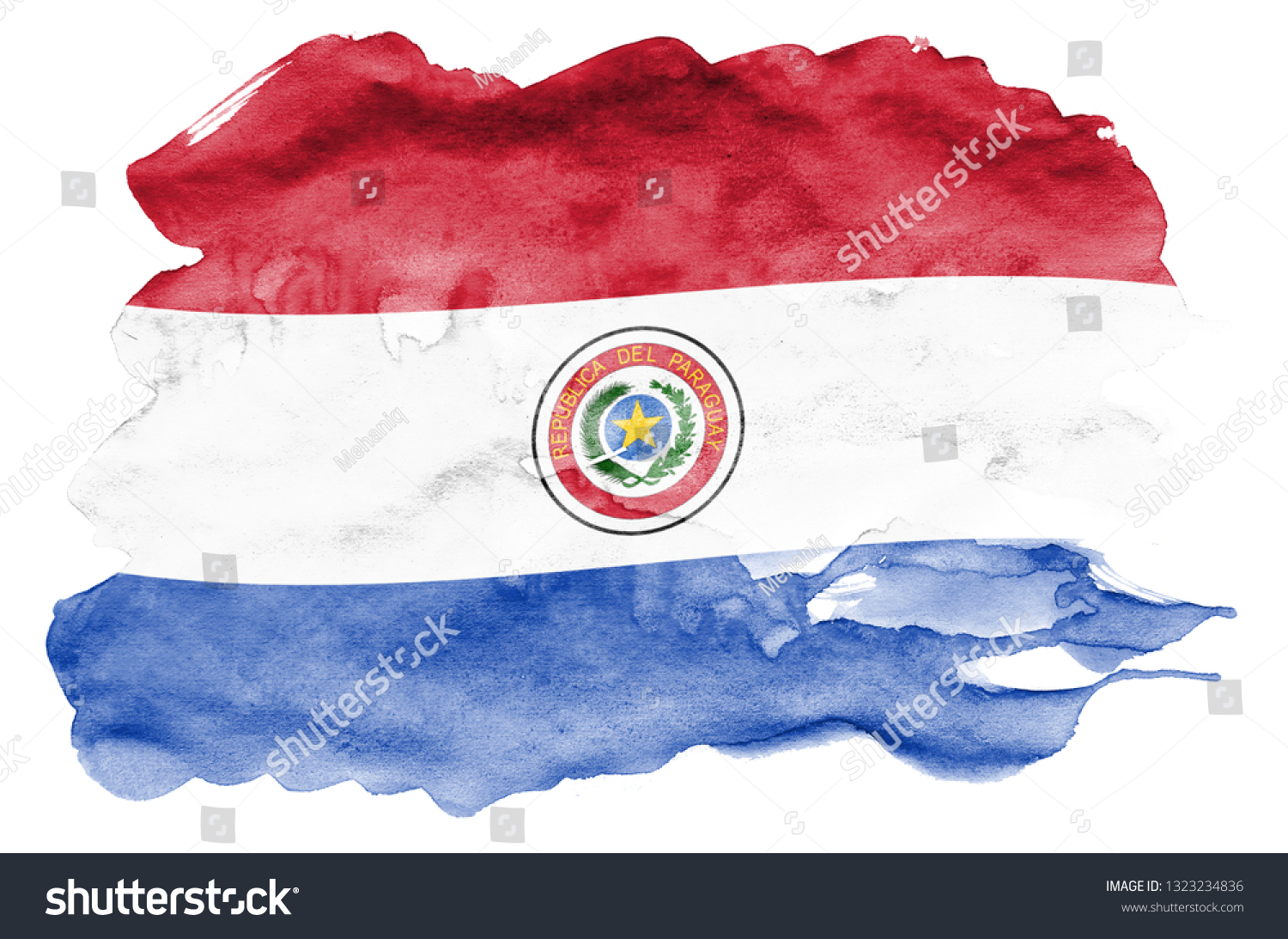 326 Watercolor paraguay Images, Stock Photos & Vectors | Shutterstock