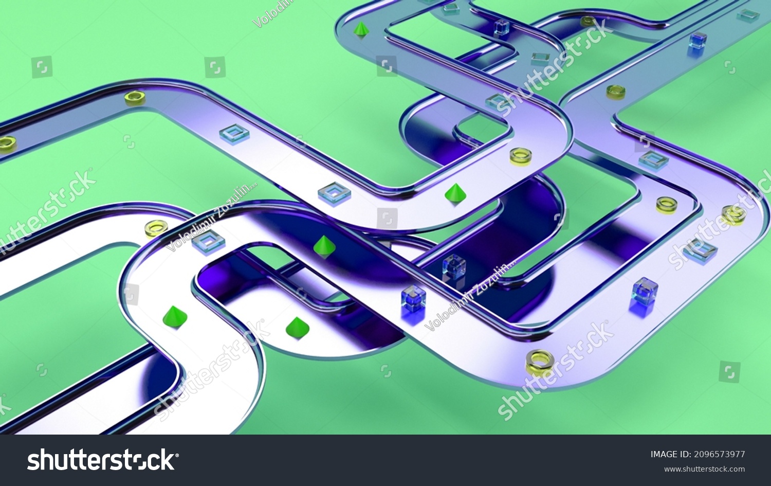 Parcel Deliver Line Sort Package Technology Stock Illustration ...