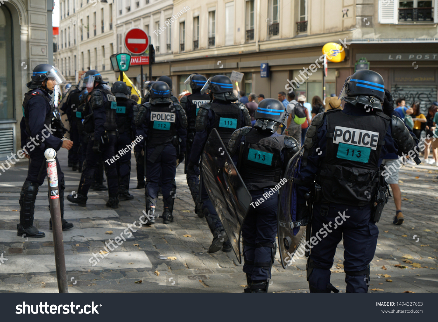 Manifestation Police / Manifestation A Paris 23 Policiers Blesses Des ...