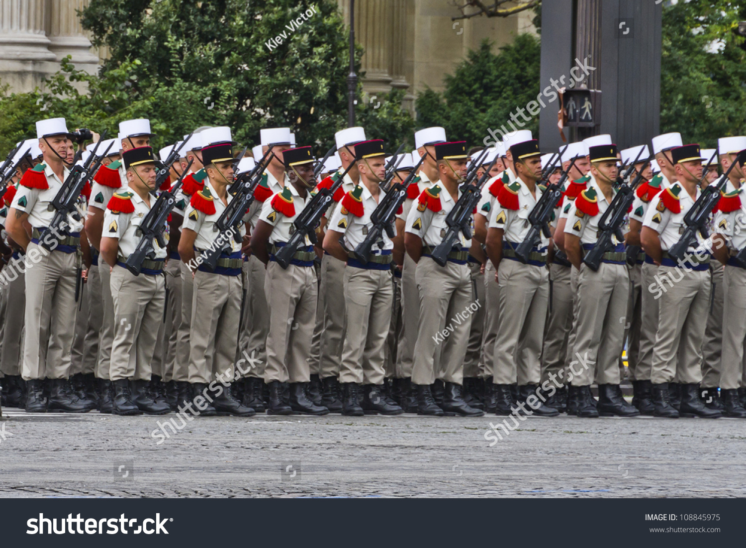 Paris France July 14 French Foreign Stock Photo 108845975 - Shutterstock