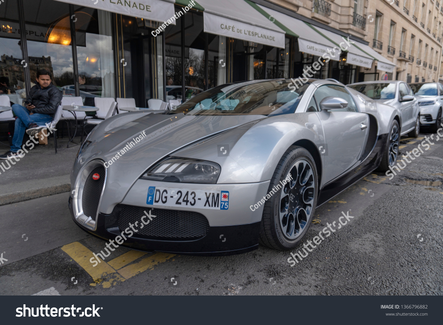 Paris France March 182019 Bugatti Veyron Stock Photo Edit Now 1366796882