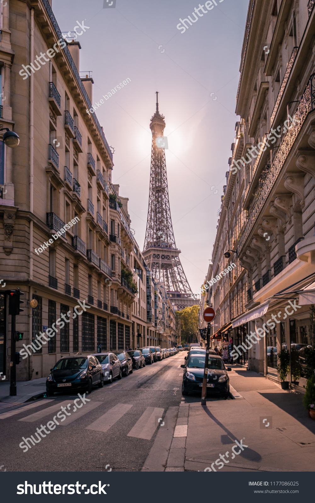 Paris France September 18 Street View Stock Photo Edit Now