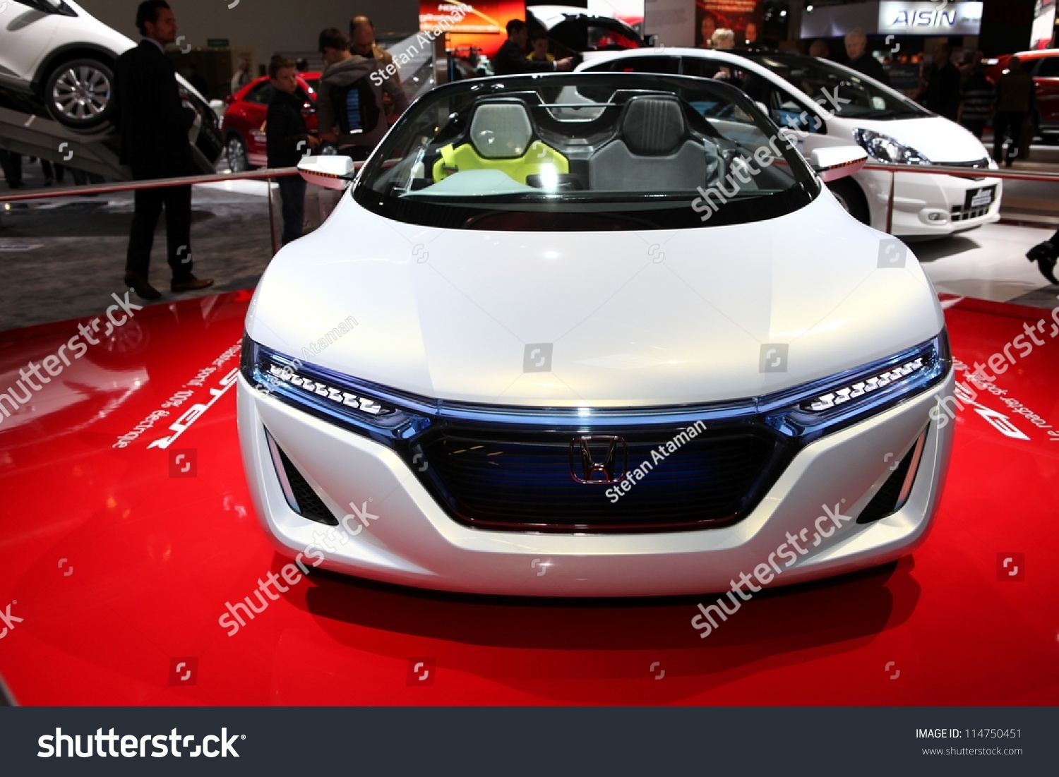 Paris September 30 Honda Evster Concept Stock Photo Edit Now