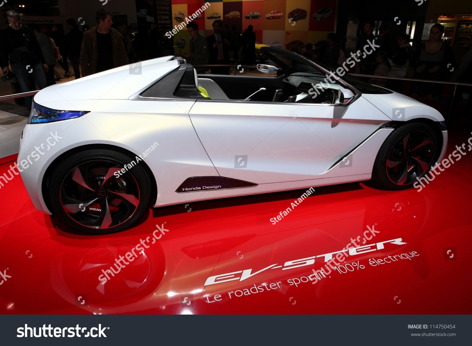 Paris September 30 Honda Evster Concept Stock Photo Edit Now