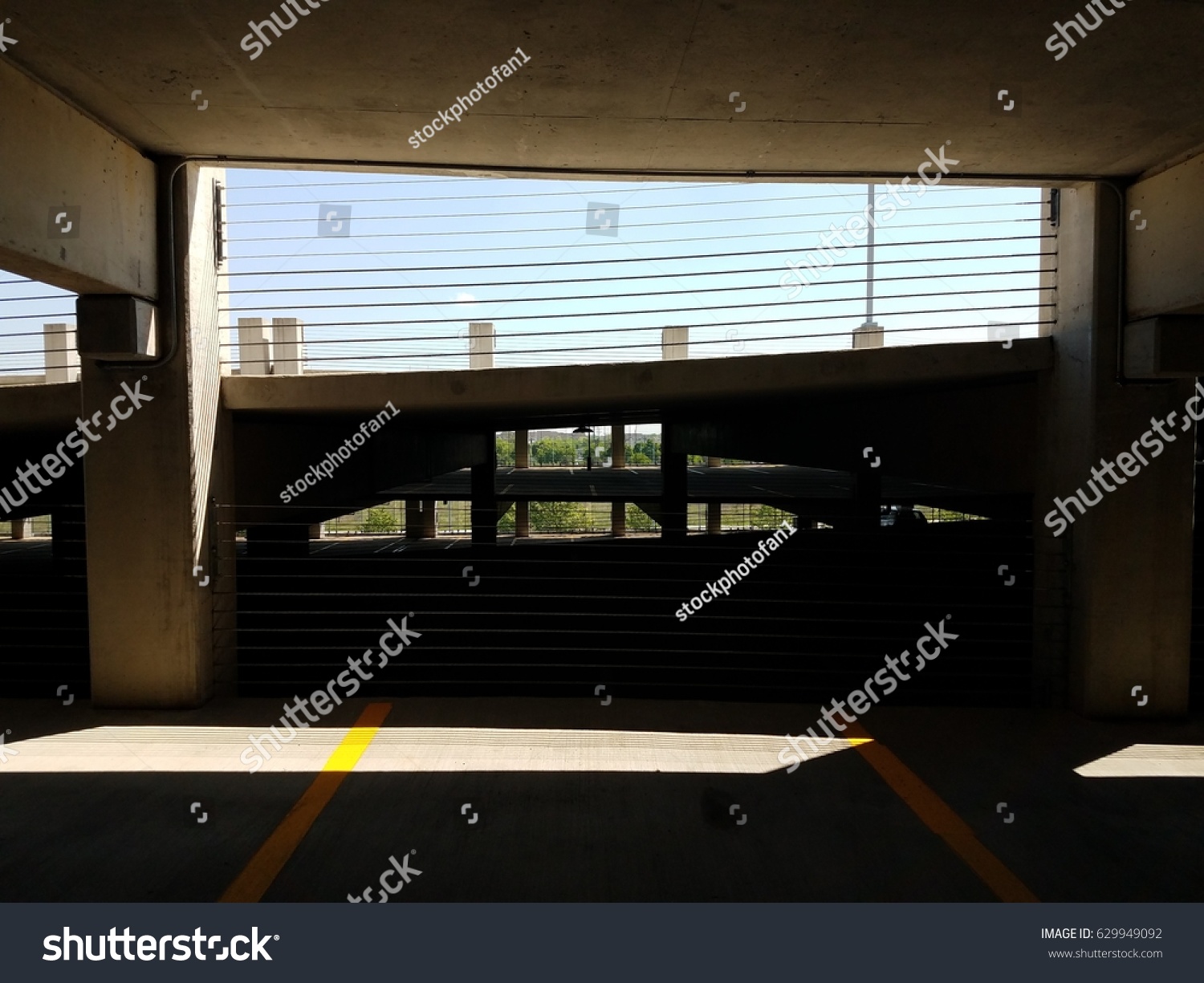 Parking Structure Stock Photo 629949092 Shutterstock Parking Structure Stock Photo 629949092 Shutterstock
