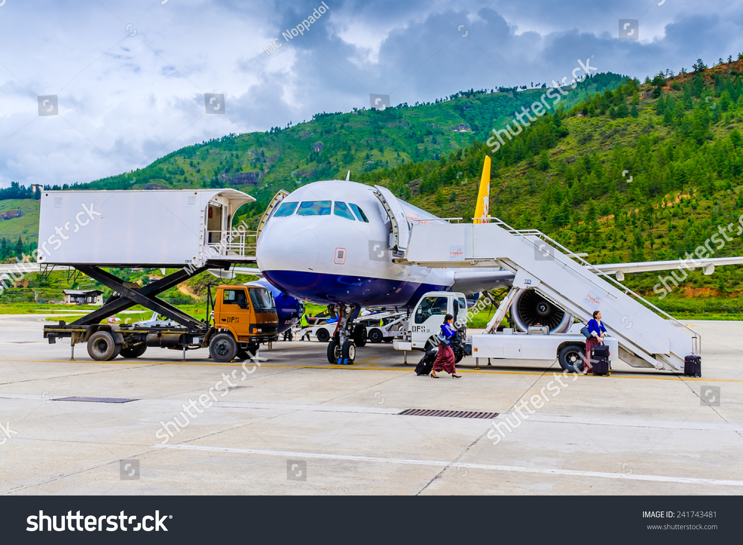 Paro Bhutan Aug 17 2014 People Stock Photo Edit Now 241743481
