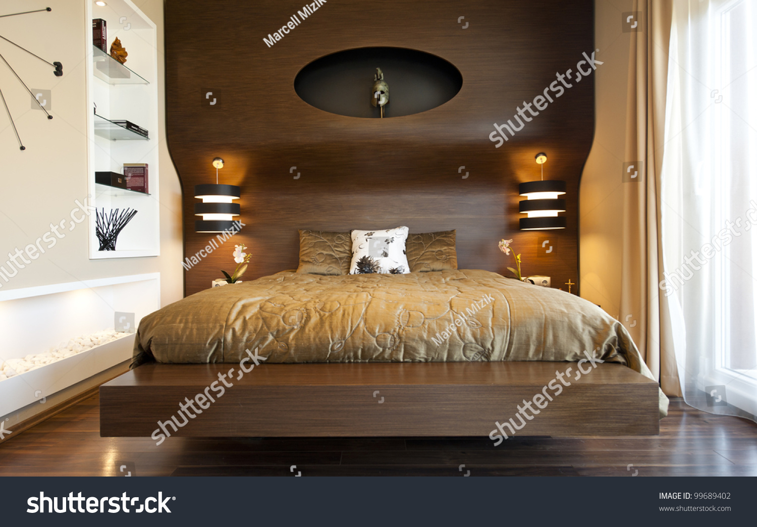 Part Design Bedroom Ancient Greek Mask Stock Photo Edit Now 99689402