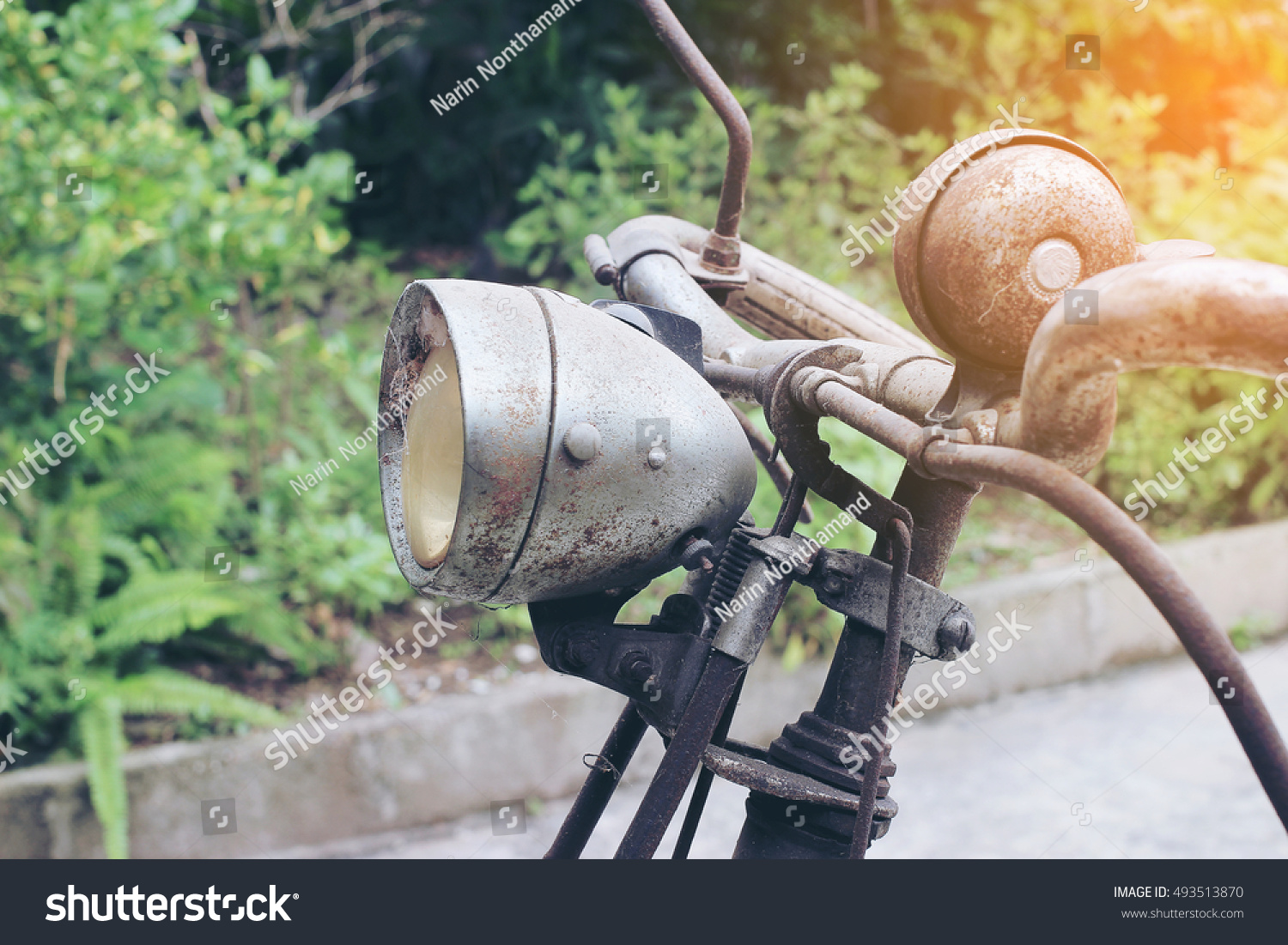 vintage bike mirror