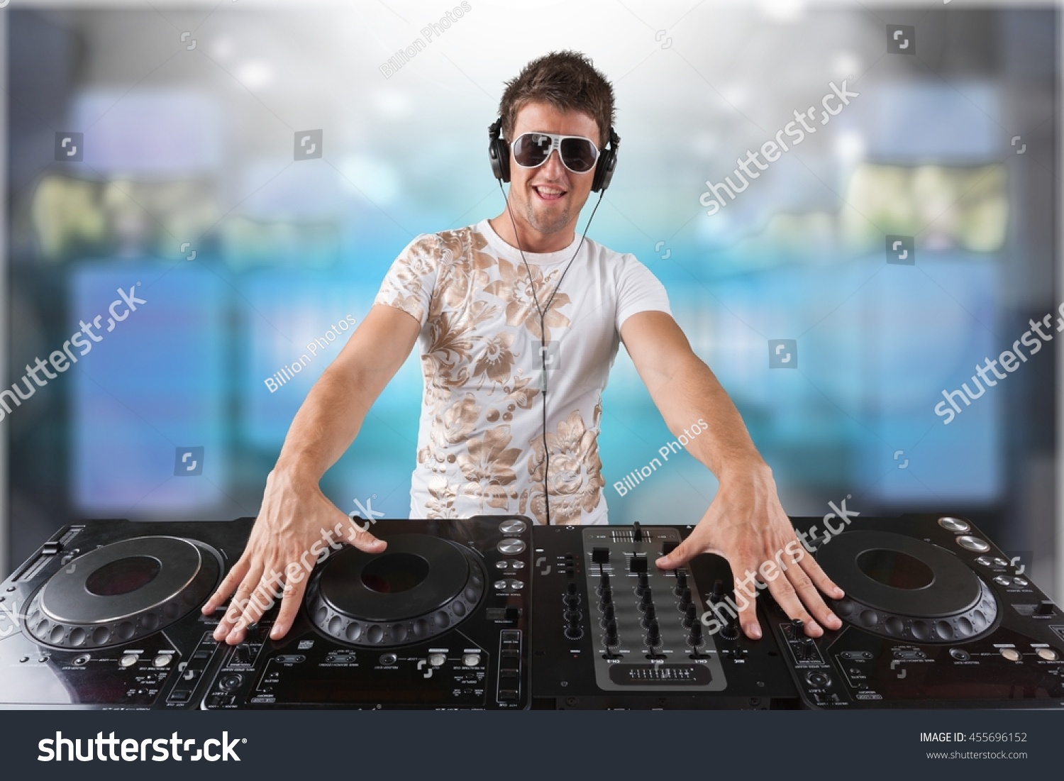 Party Dj Stock Photo 455696152 - Shutterstock