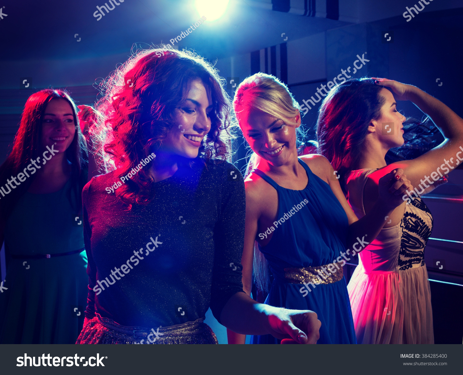 Party Holidays Celebration Nightlife People Concept Stock Photo ...