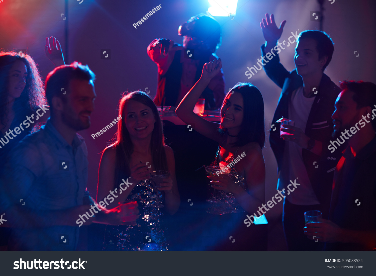 Party In Club Stock Photo 505088524 : Shutterstock