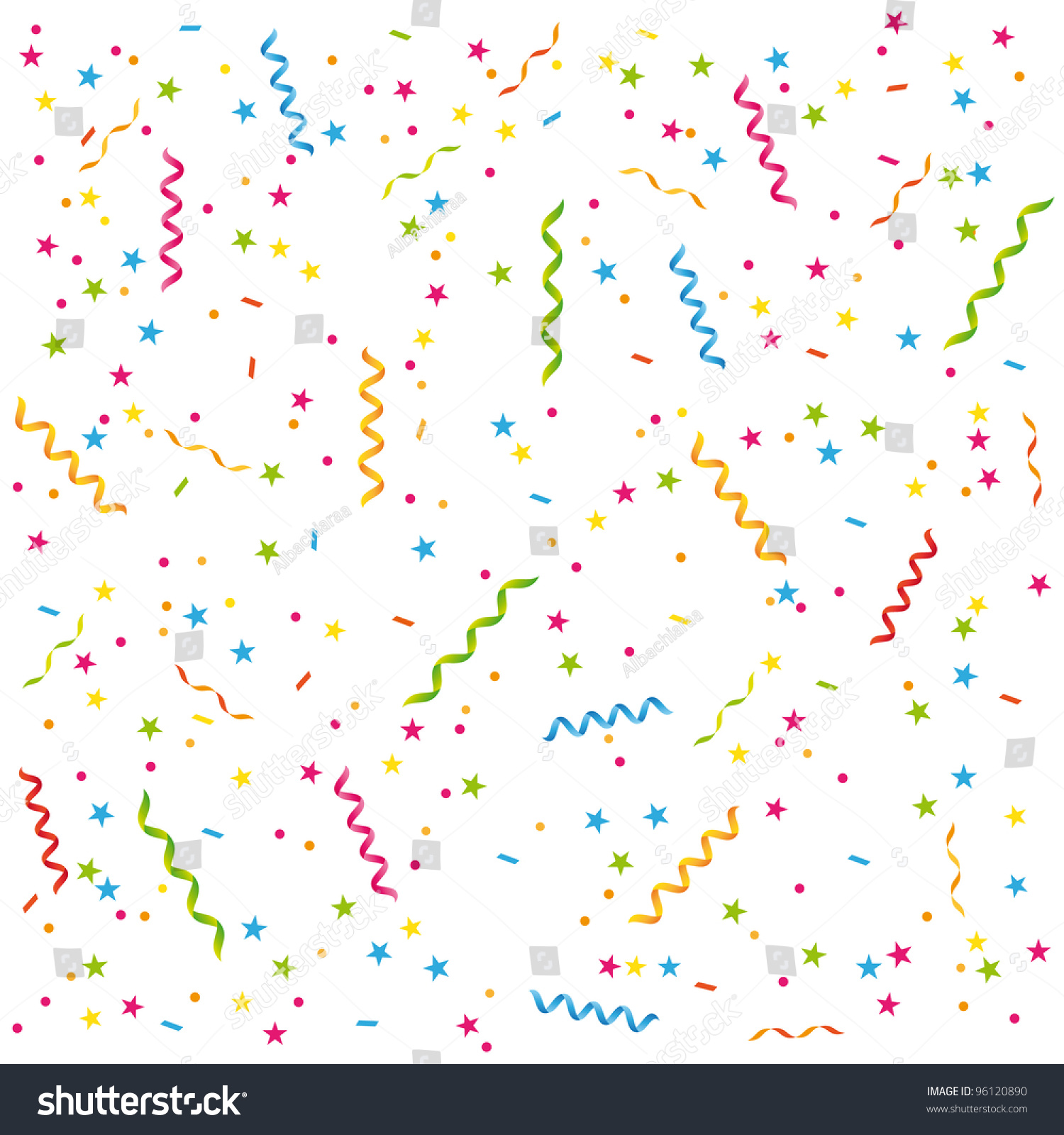 party streamers confetti birthday