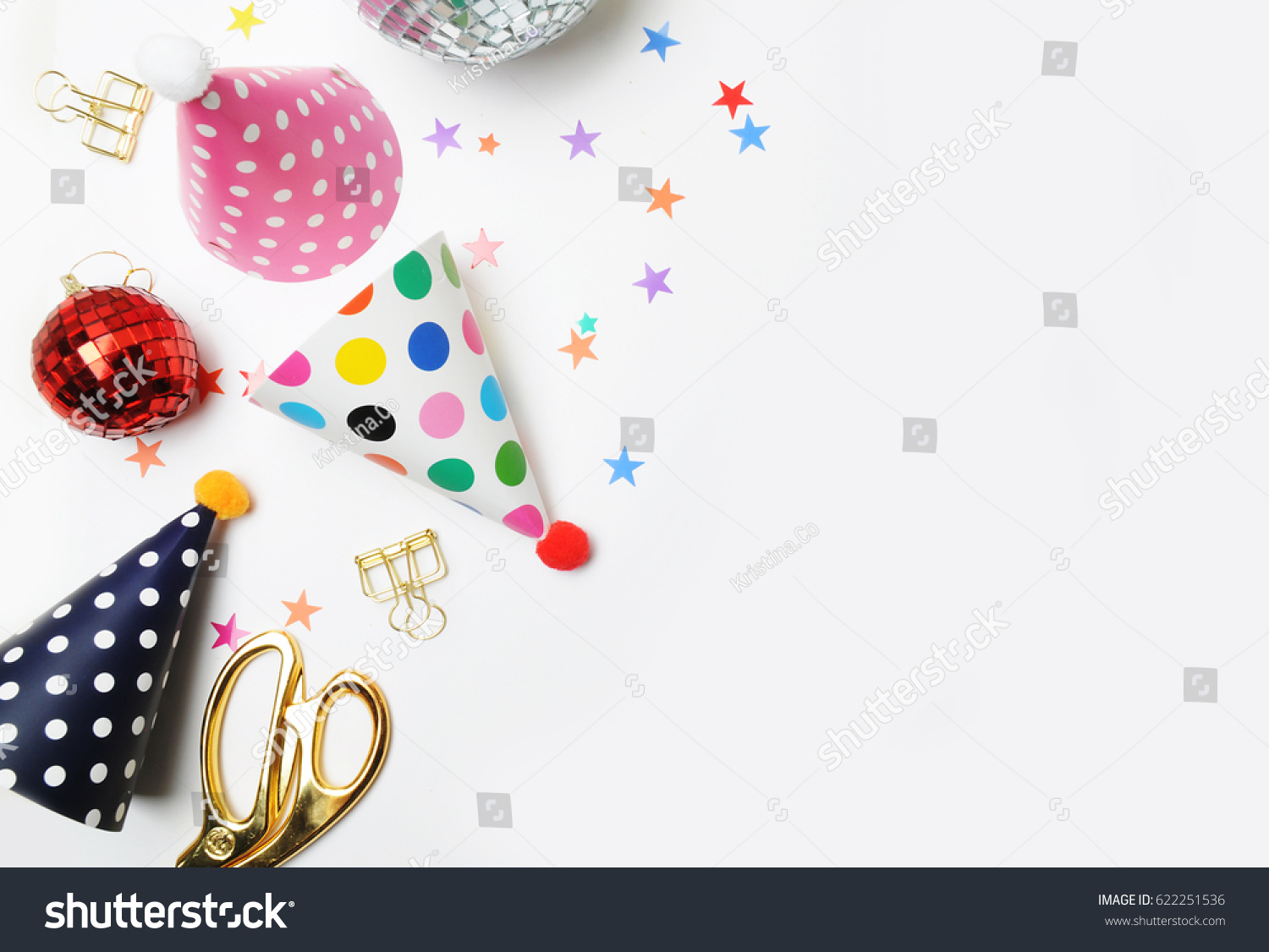 Download Party White Background Happy Birthday Mockup Stock Photo Edit Now 622251536