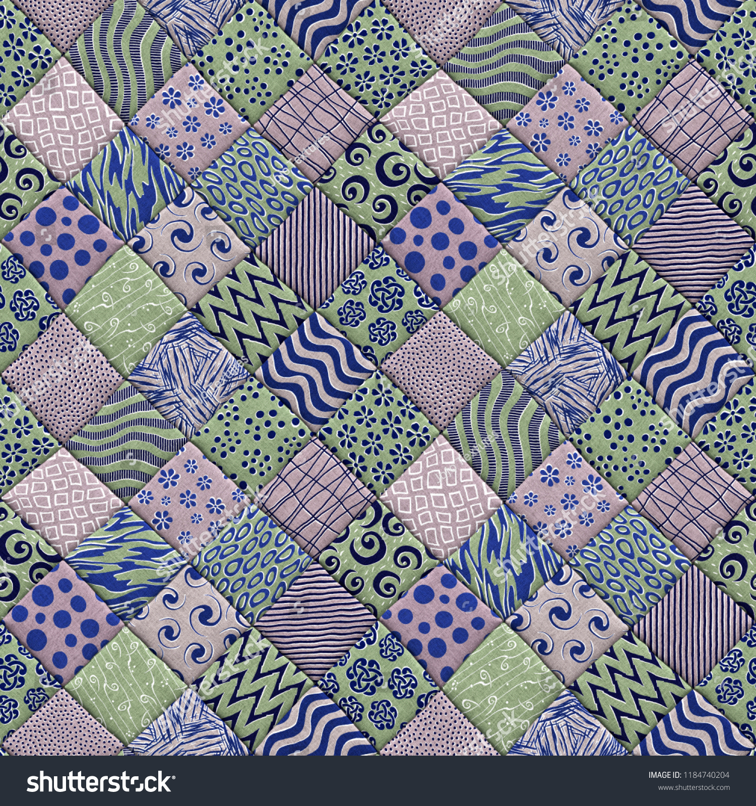 patchwork quilt fabric