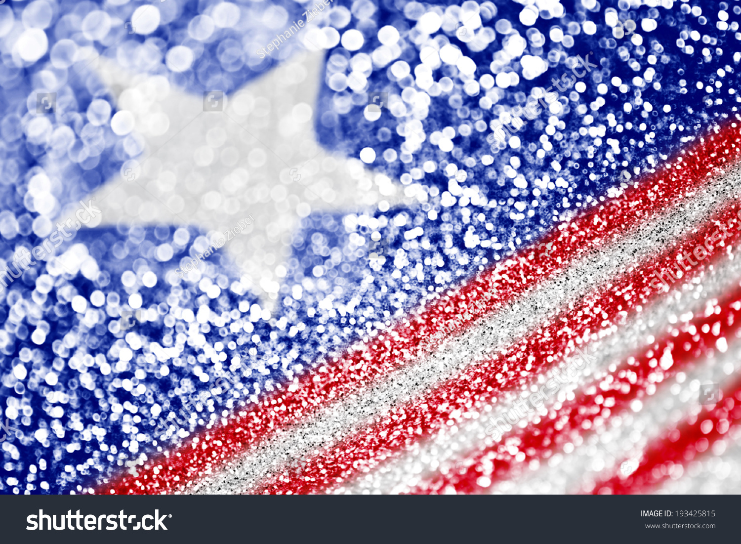 Patriotic American Flag Stars Stripes Red Stock Photo 