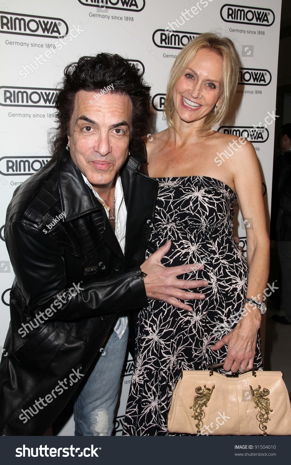 Paul Stanley And Wife Erin Sutton At The Rimowa Launch Party, Rimowa ...