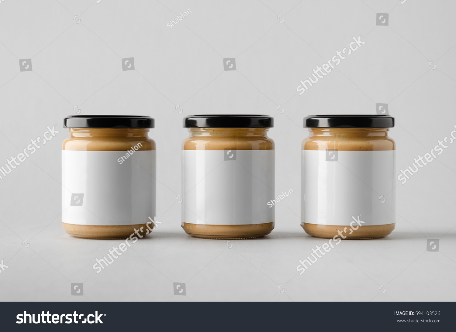 Download Peanut Almond Nut Butter Jar Mockup Stock Photo 594103526 - Shutterstock