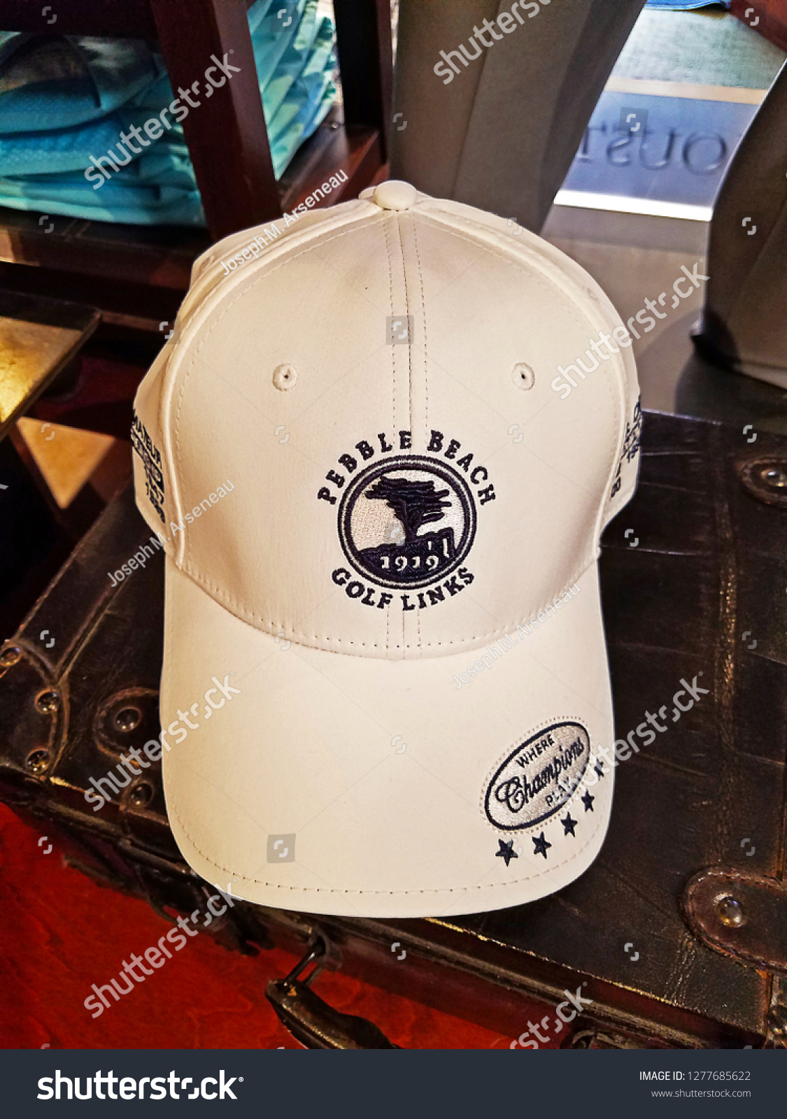 pebble beach golf hat