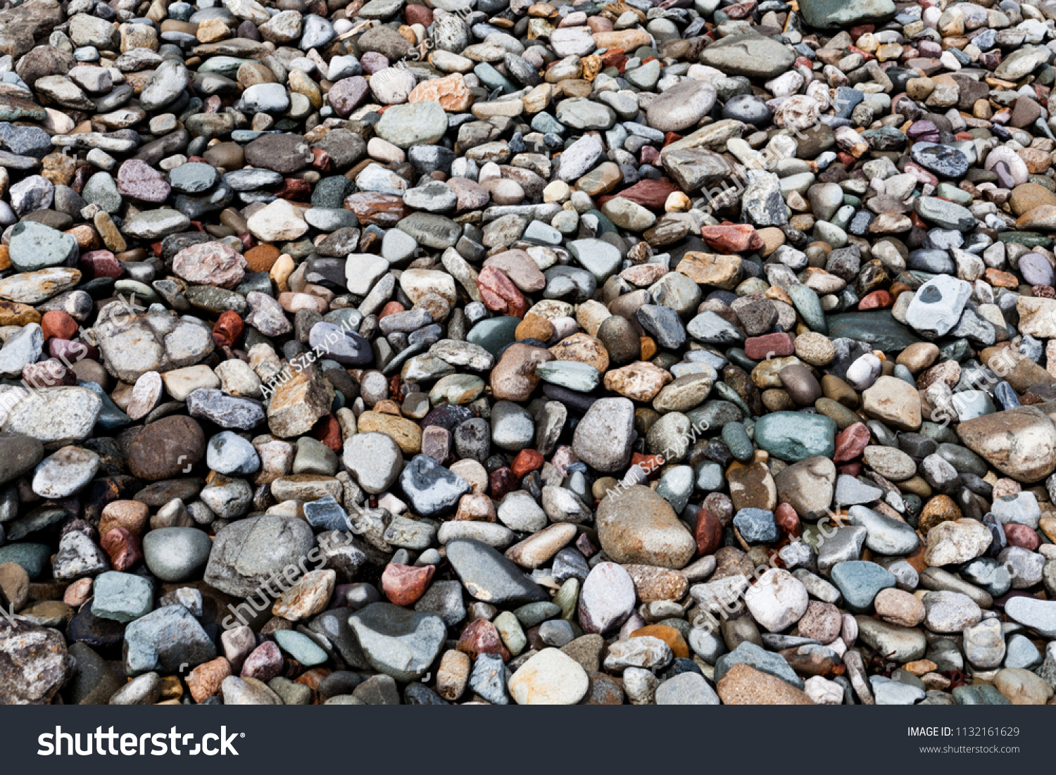 Pebbles Decorating Backyard Decoration Backyard Stones Stock Photo Edit Now 1132161629