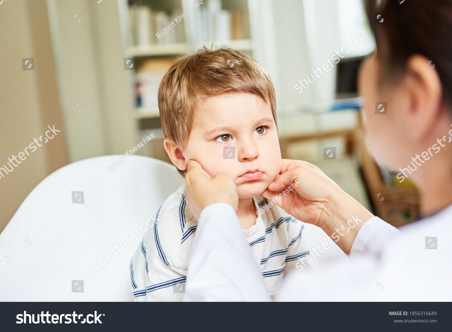 Pediatrician Palms Tonsils Swollen Lymph Nodes Stock Photo Edit Now Pediatrician Palms Tonsils Swollen Lymph Nodes Stock Photo Edit Now