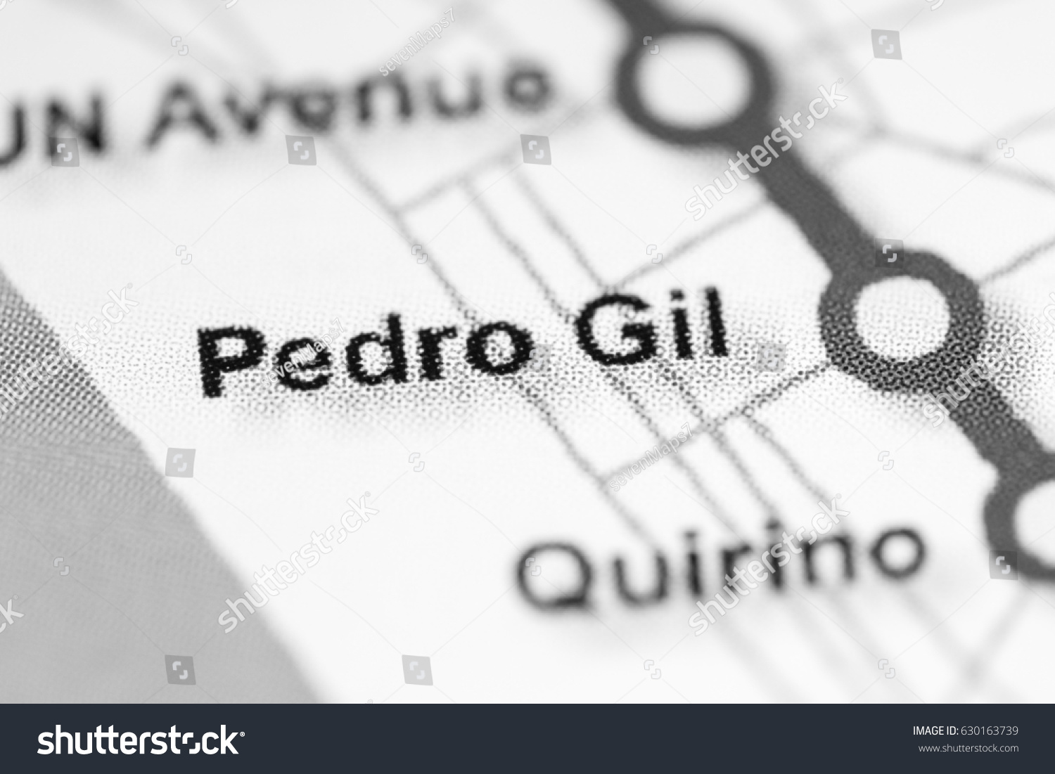Pedro Gil Station Map Pedro Gil Images, Stock Photos & Vectors | Shutterstock
