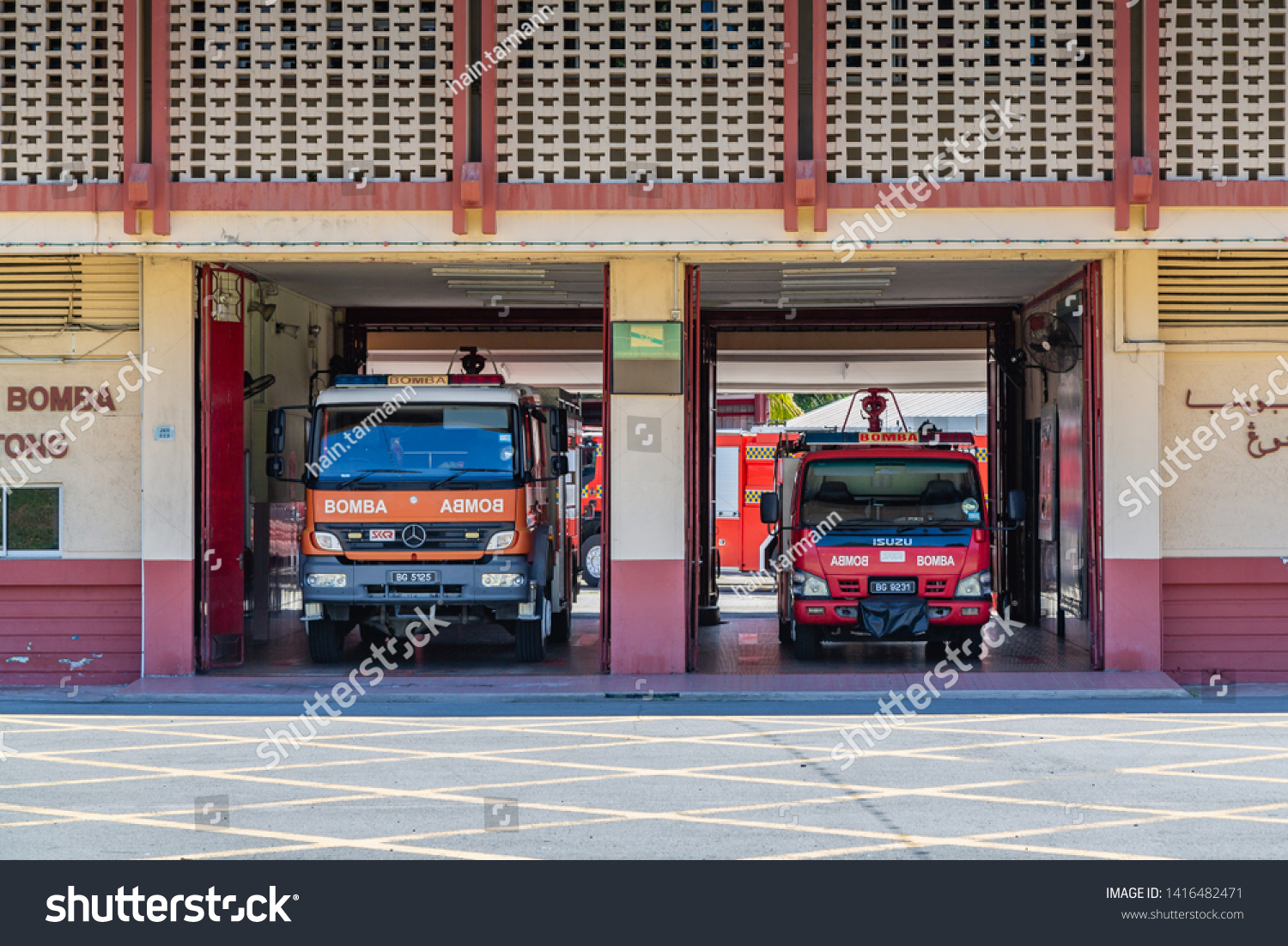 Pekan Tutong Brunei Darussalam Brunei December Stock Photo Edit Now 1416482471