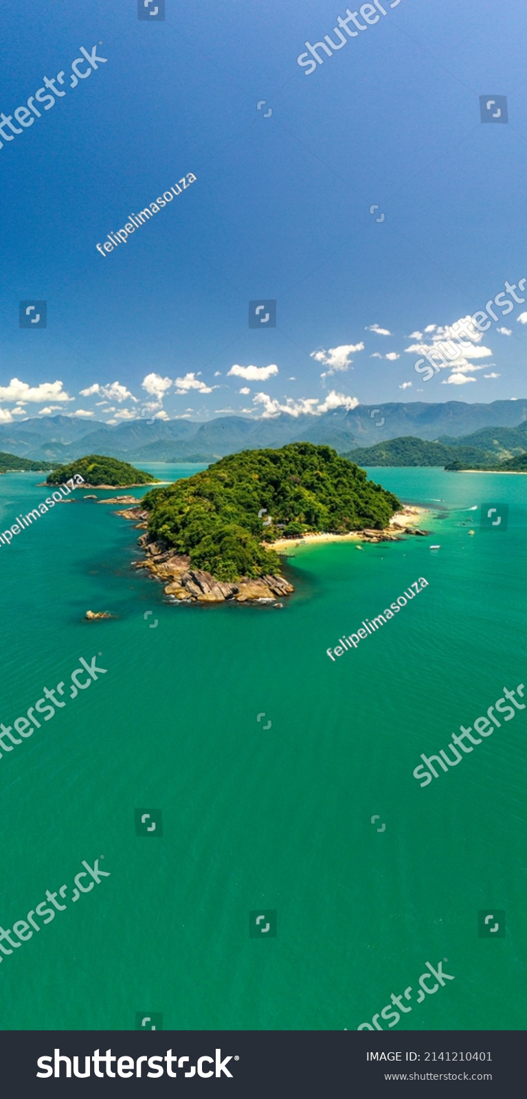 Pelados Island Paraty Rj Naked Island Stock Photo Shutterstock