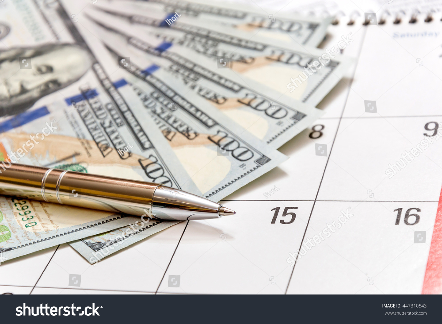 money calendar