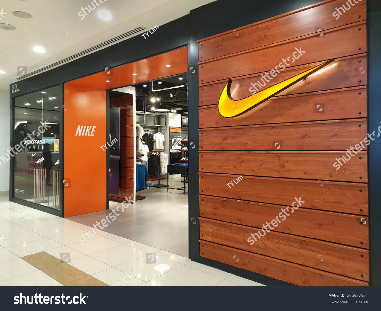 Penang Malaysia 26 Dec 2018 Nike Stock 