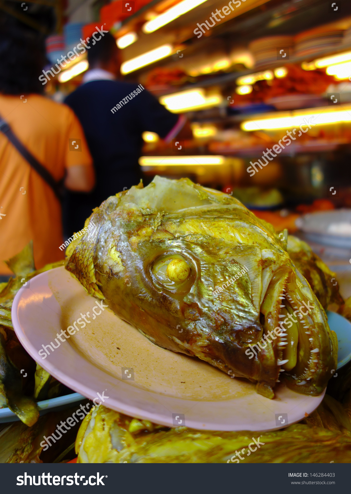 Penang Malaysiajuly 6 Famous Fish Head Stock Photo Edit Now 146284403