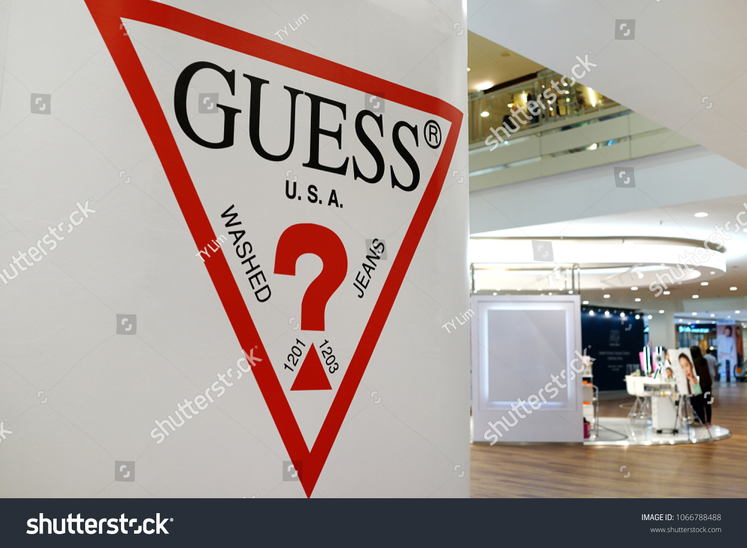 guess queensbay mall