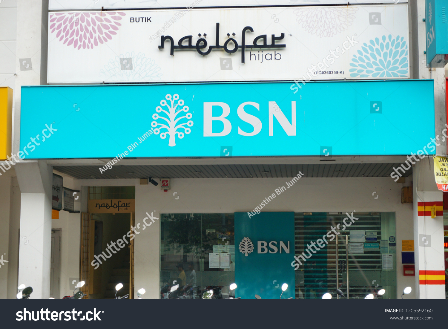 Penangmalaysia 17 Oct 2018 Bsn Bank Stock Photo Edit Now 1205592160