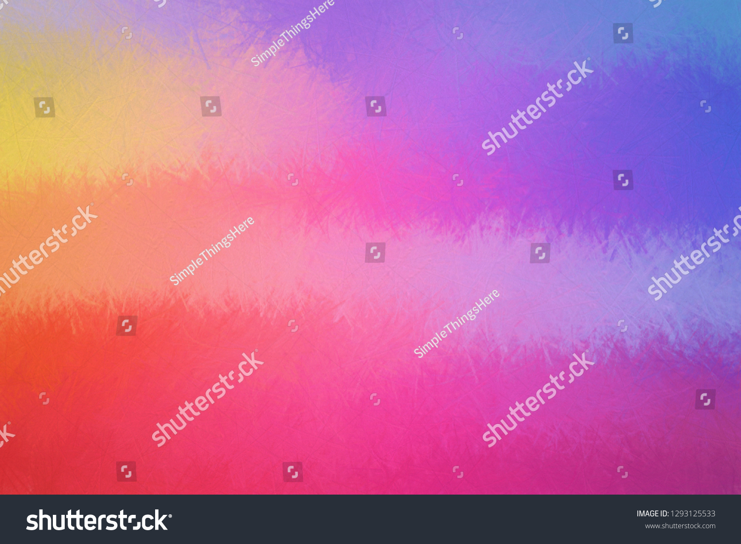 Pencil Drawing Color Background Pattern Concept Stock Illustration