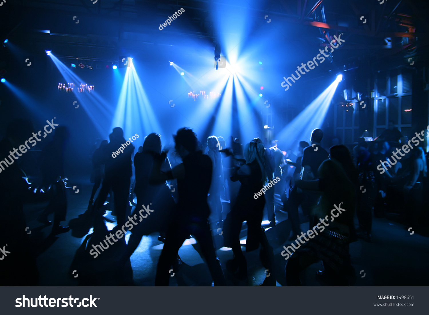 People Dancing In A Disco Stock Photo 1998651 : Shutterstock