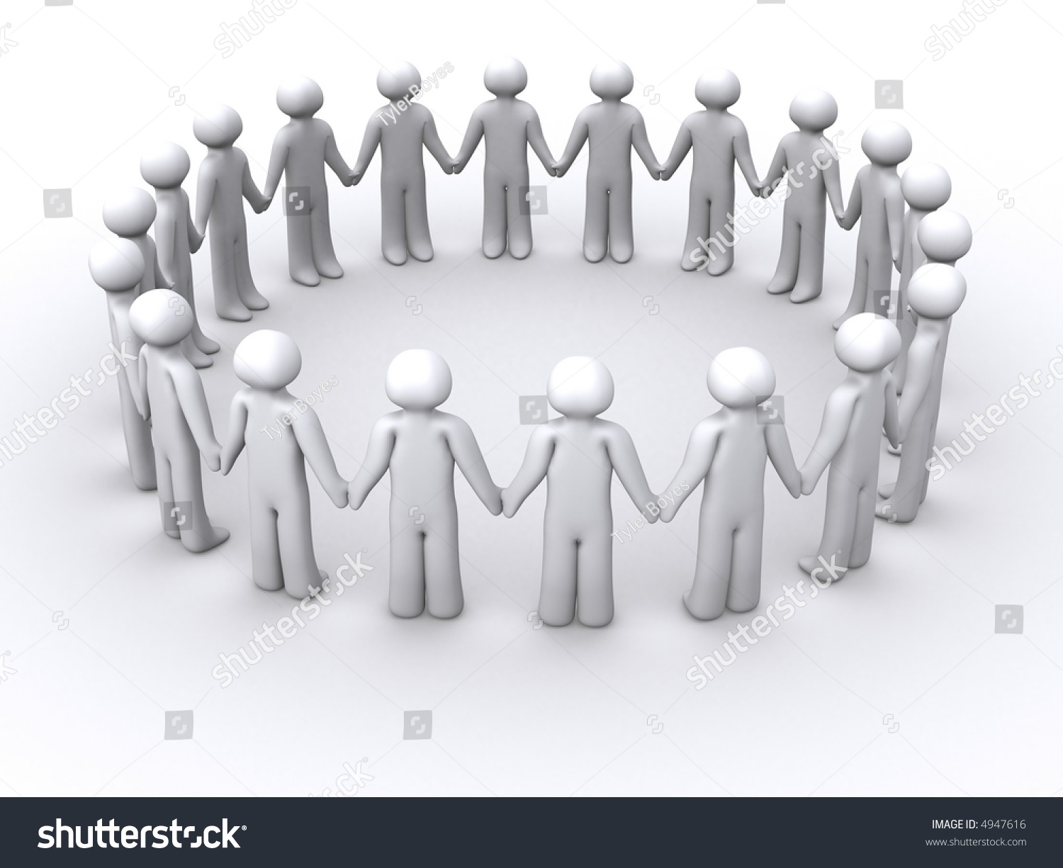 People Holding Hands Stock Illustration 4947616 - Shutterstock