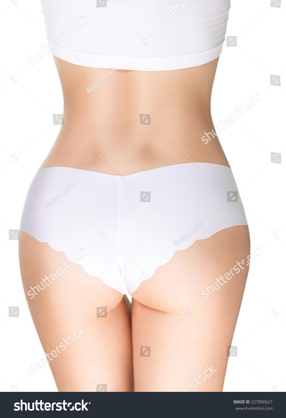 White Panties Bare Asses